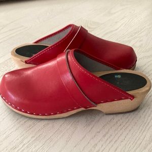 Lotta From Stockholm - Red Clogs (Size 39)
